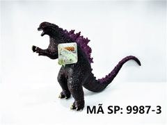 9987-3  TÚI THÚ KHỦNG LONG GAI LƯNG GODZILLA MỀM PIN 1C (OPP)