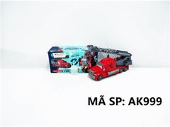 AK999  HỘP XE CỨU HỎA PIN BIẾN HÌNH PHUN HƠI NƯỚC