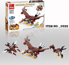 _0392  HỘP LOGO RÁP CHIM ƯNG 203 MIẾNG 3 IN 1