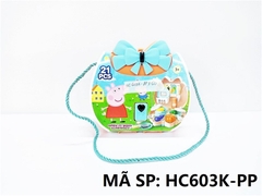 HC603K-PP  HỘP VALI TÚI XÁCH BẾP 21 MIẾNG HEO HỒNG