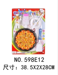 598E12  VỈ BẾP BÁNH PIZZA + KEM + 1T ĐẦU BẾP   Delicicus Set
