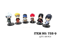 732-9  TÚI MÔ HÌNH NHÂN VẬT NARUTO 6C
