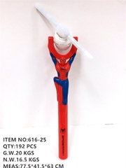 616-25  TÚI CÂY QUAY PIN SIÊU NHÂN NHỆN ĐÈN (OPP)