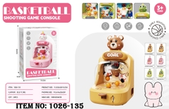 1026-135  HỘP TRÒ CHƠI BẮN BÓNG RỔ PIN ĐỦ MẪU