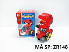 ZR148  HỘP KHỦNG LONG PIN NHẠC ĐÈN PHUN KHÓI