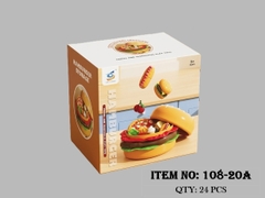 108-20A  HỘP BẾP BÁNH MÌ HAMBUGER 64 MIẾNG