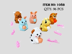 108B  TÚI THÚ PIN RUNG ĐỦ MẪU (BÒ, CHÓ, CỌP, THỎ) + DÂY DẮT