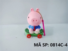 _0814C-4  HEO HEO HỒNG TRƯỢT VÁN (LỒNG ĐÈN)