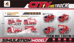 1207B-1  TÚI XE CÔNG TRÌNH CỨU HỎA TRỚN 4C ĐỦ MẪU (NÂNG, PHUN NƯỚC, CẨU)