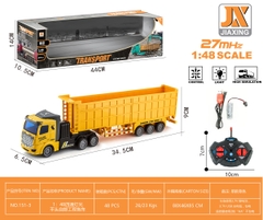 151-3  HỘP XE CONTAINER DÀI ĐIỂU KHIỂN 7 ĐỘNG TÁC, CÓ SẠC