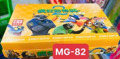 MG-82 LỐC MÓC KHÓA CÁO THỎ JUDY & NICK 24 HỘP