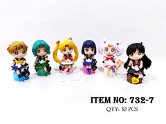 732-7  TÚI MÔ HÌNH NHÂN VẬT THỦY THỦ MẶT TRĂNG 6C LỚN