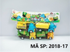 2018-17  TÚI XE CÔNG TRÌNH TRỚN BẮN MA ZOMBIES 4C ĐỦ MẪU (PVC)