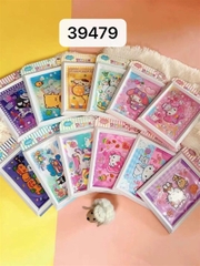 39479  TÚI 12 VỈ TRANH ĐÍNH ĐÁ ĐỦ MẪU