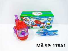178A1  HỘP MÁY BAY TRỰC THĂNG PIN NHẠC ĐÈN
