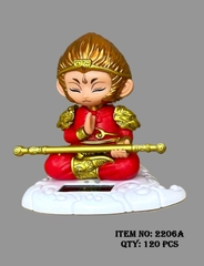 2206A  HỘP TÔN NGỘ KHÔNG NĂNG LƯỢNG MẶT TRỜI (ĐỎ)