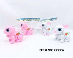 2222A  TÚI THỎ NGẬM CÀ RỐT PIN + DÂY DẮT (OPP)