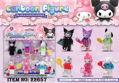 22657  VỈ 6C SANRIO (MÈO HỒNG, THỎ, CHÓ)