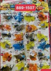 889-1507 VỈ 20 TÚI RÁP NINJA RỒNG