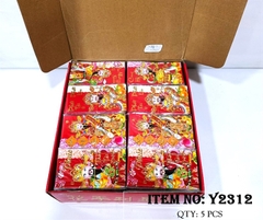 Y2312  XẤP 10C LÌ XÌ THẦN TÀI CHỮ VIỆT