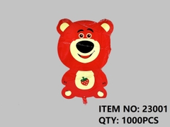 23001C  TÚI 10C BÓNG PHAO GẤU DÂU