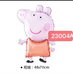 23004C  TÚI 10C BÓNG PHAO HEO HEO HỒNG