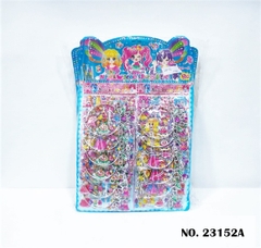 23152A  VỈ 12 TÚI MIẾNG DÁN NỔI THIẾT KẾ THỜI TRANG + VƯƠNG MIỆN