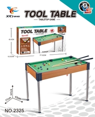 2325  HỘP BÀN BIDA LỖ GỖ CÓ CHÂN 77x61x43cm