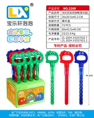 2368  HỘP CÂY THỔI XÀ BÔNG KHỦNG LONG 12C (5 CÁNH)