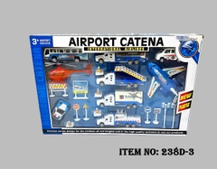 238D-3  HỘP XE TRỚN 9C ĐỦ MẪU PIN ĐÈN + BIỂN BÁO (MÁY BAY, TRỰC THĂNG, BUS, XE HƠI)