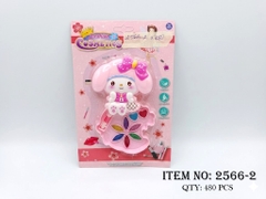 2566-2  VỈ PHẤN TRANG ĐIỂM 1 TẦNG SANRIO