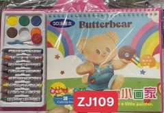 ZJ109 TÚI SỔ TÔ + 8 CÂY MÀU