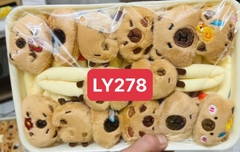 LY278 LỐC KẸP CAPPY, BABY THREE, KITTY 24 CÁI