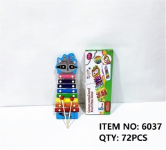 6037  HỘP ĐÀN GÕ GỖ THÚ 8 PHÍM