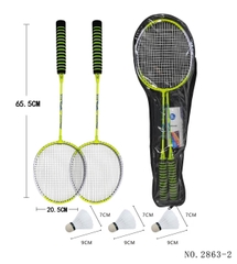 2863-2  TÚI SIMILI VỢT CẦU LÔNG 2C CÁN CỨNG + 1 ỐNG CẦU