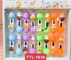 TTL-1618 LỐC ĐÈN PIN QUE KEM 16 CÁI
