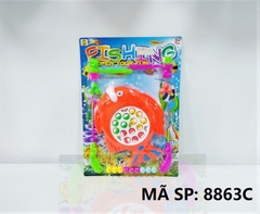 8863C  VỈ CÂU CÁ PIN CÁ CHÉP 15C + ĐẬP CHUỘT + 2C BÚA ĐẬP   Fishing