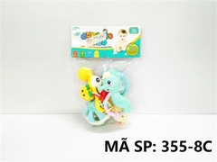 355-8C  TÚI LẮC TREO NÔI 7 MÓN (CÁ NGỰA, CÁ HEO, BƯỚM)