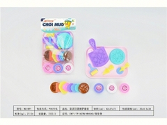 NQ-B91  TÚI KHÂY ĐẤT SÉT LÀM BÁNH + KHUÔN + 3 HŨ ĐẤT SÉT