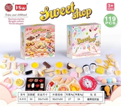 K-515  HỘP BẾP BÁNH, KEM 119 MIẾNG