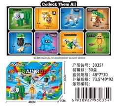 30351  HỘP LOGO RÁP BRAINROT 438 MIẾNG