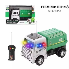 HH128  HỘP XE CÔNG TRÌNH HỐT RÁC ĐIỀU KHIỂN 3 ĐỘNG TÁC, KHÔNG SẠC