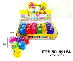 39184  HỘP 24 HŨ SLIME GALAXY HẠT XỐP CÁ