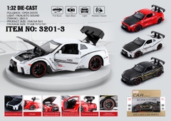 3201-3  HỘP XE HƠI CẢN SAU SẮT MÔ HÌNH PIN NÚT NHẠC ĐÈN MỞ CỬA, MỞ CỐP