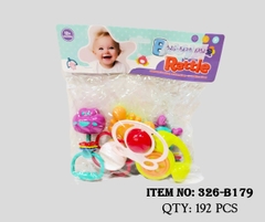 326-B179  TÚI LẮC TREO NÔI 6C ĐỦ MẪU