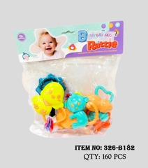 326-B182  TÚI LẮC TREO NÔI 6C ĐỦ MẪU