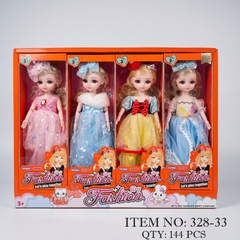 328-33  HỘP BABY 4C KHỚP, MẮT THỦY TINH ĐỦ MẪU