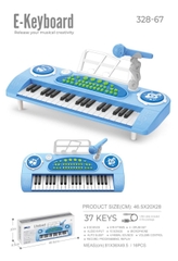 328-67  HỘP ĐÀN PIANO PIN 37 PHÍM + MICRO