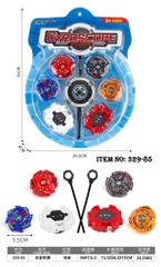 329-85  VỈ SÀN ĐẤU CON QUAY SẮT 4C + 2C TAY CẦM DÂY RÚT