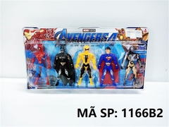 1166B2  VỈ SIÊU NHÂN 5T AVENGERS ĐÈN